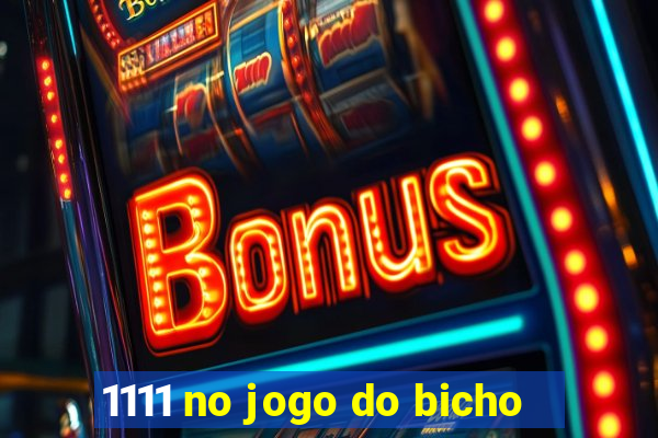 1111 no jogo do bicho